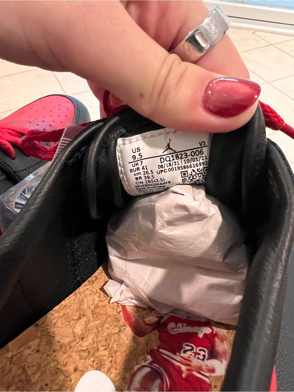 Nike Air Jordan 1 Elevate Low SE "Bred" women's shoes size 9.5 - Picture 6 of 8